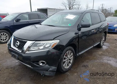 2015 Nissan Pathfinder Sv из США, поврежденный, VIN 5N1AR2MM6FC719159